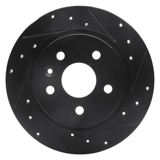 DFC® - Premium Drilled and Slotted Rear Passenger Side Brake Rotor