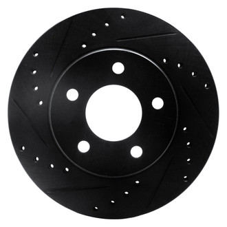DFC® - Premium Drilled and Slotted Front Driver Side Brake Rotor