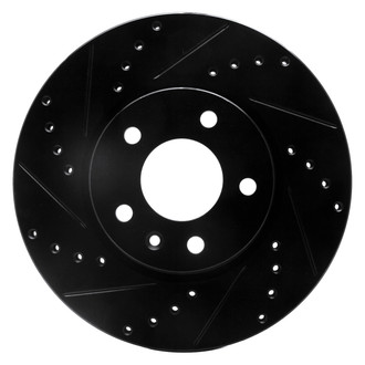 DFC® - Premium Drilled and Slotted Front Driver Side Brake Rotor