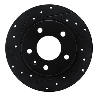 DFC® - Premium Drilled and Slotted Rear Driver Side Brake Rotor