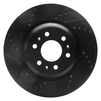 DFC® - Premium Drilled and Slotted Front Driver Side Brake Rotor