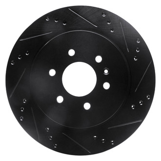 DFC® - Premium Drilled and Slotted Rear Passenger Side Brake Rotor