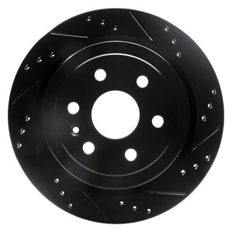 DFC® - Premium Drilled and Slotted Rear Passenger Side Brake Rotor