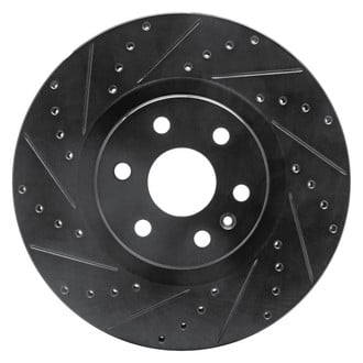 DFC® - Premium Drilled and Slotted Front Driver Side Brake Rotor