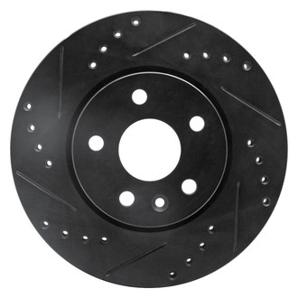 DFC® - Premium Drilled and Slotted Front Driver Side Brake Rotor
