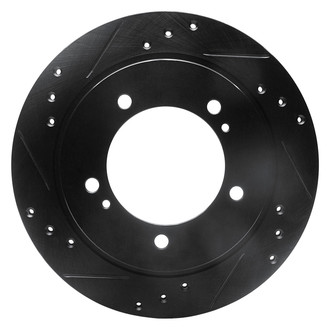 DFC® - Premium Drilled and Slotted Front Driver Side Brake Rotor