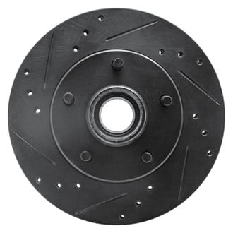 DFC® - Premium Drilled and Slotted Front Driver Side Brake Rotor