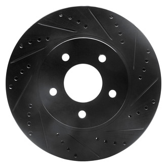 DFC® - Premium Drilled and Slotted Front Passenger Side Brake Rotor