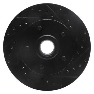 DFC® - Premium Drilled and Slotted Front Passenger Side Brake Rotor