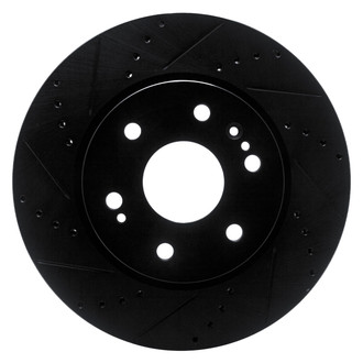 DFC® - Premium Drilled and Slotted Front Driver Side Brake Rotor