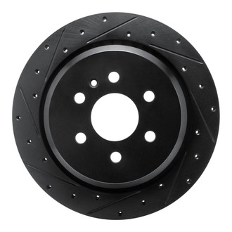 DFC® - Premium Drilled and Slotted Rear Driver Side Brake Rotor
