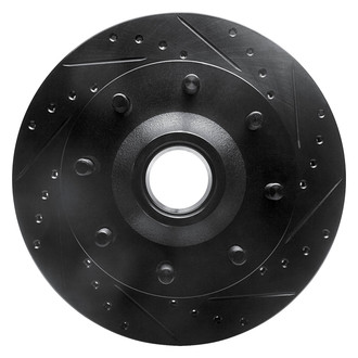 DFC® - Premium Drilled and Slotted Front Passenger Side Brake Rotor