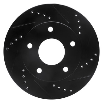 DFC® - Premium Drilled and Slotted Rear Passenger Side Brake Rotor