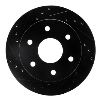 DFC® - Premium Drilled and Slotted Front Driver Side Brake Rotor