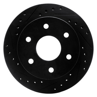DFC® - Premium Drilled and Slotted Front Driver Side Brake Rotor