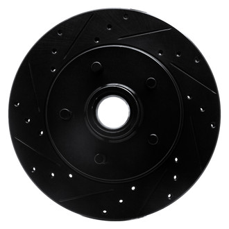 DFC® - Premium Drilled and Slotted Front Driver Side Brake Rotor