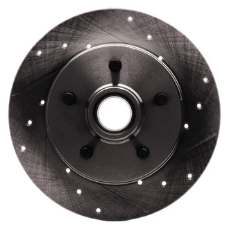 DFC® - Premium Drilled and Slotted Front Passenger Side Brake Rotor