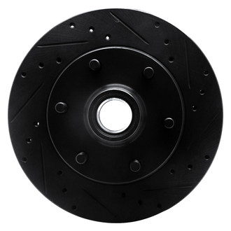 DFC® - Premium Drilled and Slotted Front Passenger Side Brake Rotor