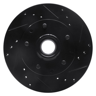 DFC® - Premium Drilled and Slotted Front Passenger Side Brake Rotor