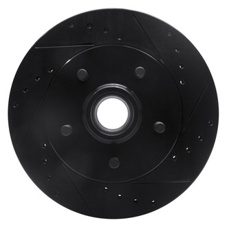 DFC® - Premium Drilled and Slotted Front Passenger Side Brake Rotor