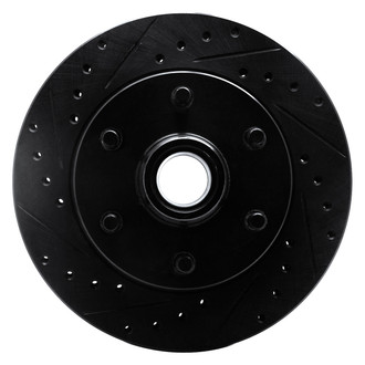 DFC® - Premium Drilled and Slotted Front Driver Side Brake Rotor