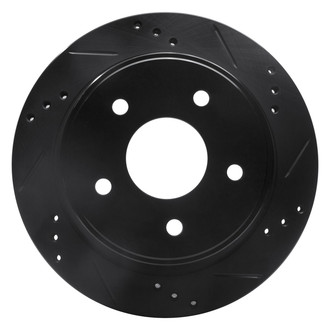 DFC® - Premium Drilled and Slotted Rear Passenger Side Brake Rotor