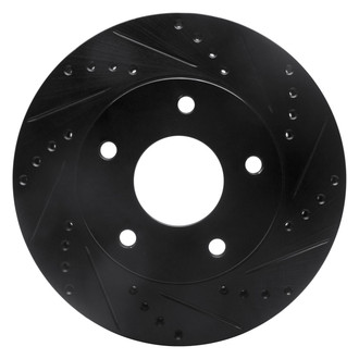 DFC® - Premium Drilled and Slotted Front Passenger Side Brake Rotor