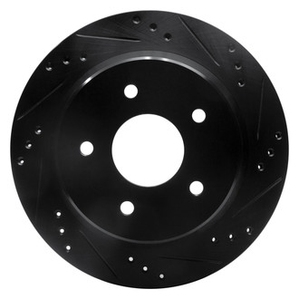 DFC® - Premium Drilled and Slotted Rear Passenger Side Brake Rotor