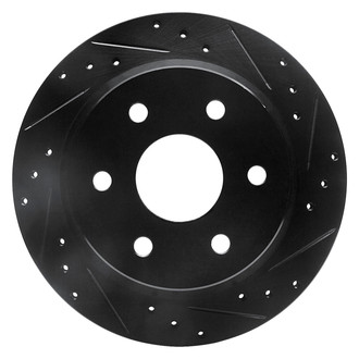 DFC® - Premium Drilled and Slotted Rear Passenger Side Brake Rotor