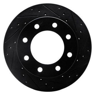 DFC® - Premium Drilled and Slotted Front Passenger Side Brake Rotor