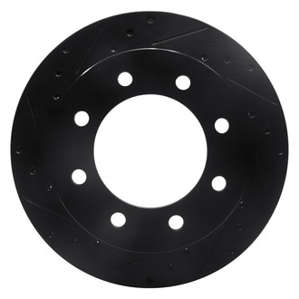 DFC® - Premium Drilled and Slotted Rear Driver Side Brake Rotor