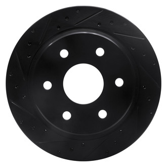 DFC® - Premium Drilled and Slotted Rear Driver Side Brake Rotor