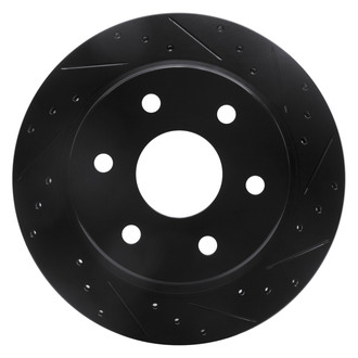DFC® - Premium Drilled and Slotted Rear Passenger Side Brake Rotor