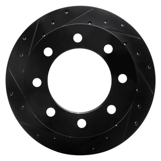 DFC® - Premium Drilled and Slotted Rear Driver Side Brake Rotor