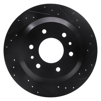 DFC® - Premium Drilled and Slotted Rear Passenger Side Brake Rotor