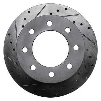 DFC® - Premium Drilled and Slotted Rear Driver Side Brake Rotor