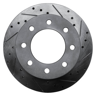 DFC® - Premium Drilled and Slotted Rear Passenger Side Brake Rotor