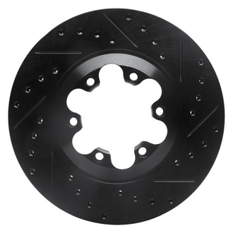 DFC® - Premium Drilled and Slotted Front Passenger Side Brake Rotor