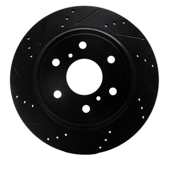 DFC® - Premium Drilled and Slotted Rear Driver Side Brake Rotor