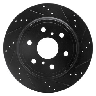 DFC® - Premium Drilled and Slotted Rear Passenger Side Brake Rotor