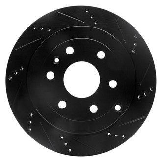 DFC® - Premium Drilled and Slotted Rear Passenger Side Brake Rotor