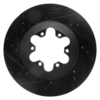 DFC® - Premium Drilled and Slotted Front Driver Side Brake Rotor