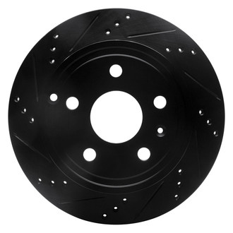 DFC® - Premium Drilled and Slotted Rear Driver Side Brake Rotor