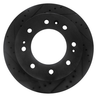 DFC® - Premium Drilled and Slotted Front Driver Side Brake Rotor