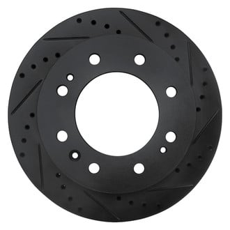 DFC® - Premium Drilled and Slotted Front Passenger Side Brake Rotor