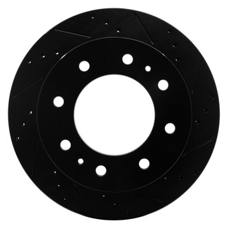 DFC® - Premium Drilled and Slotted Rear Passenger Side Brake Rotor