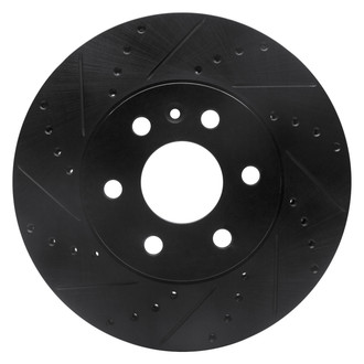 DFC® - Premium Drilled and Slotted Front Driver Side Brake Rotor