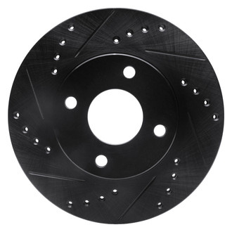 DFC® - Premium Drilled and Slotted Front Driver Side Brake Rotor