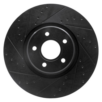 DFC® - Premium Drilled and Slotted Front Driver Side Brake Rotor