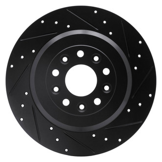 DFC® - Premium Drilled and Slotted Rear Passenger Side Brake Rotor